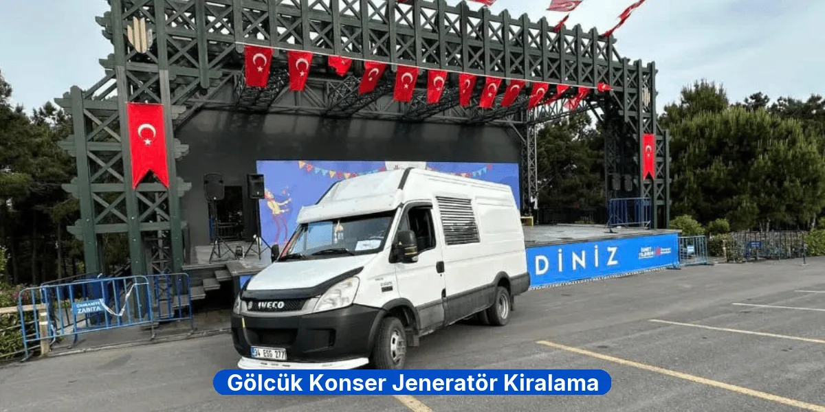 Gölcük Konser Jeneratör Kiralama