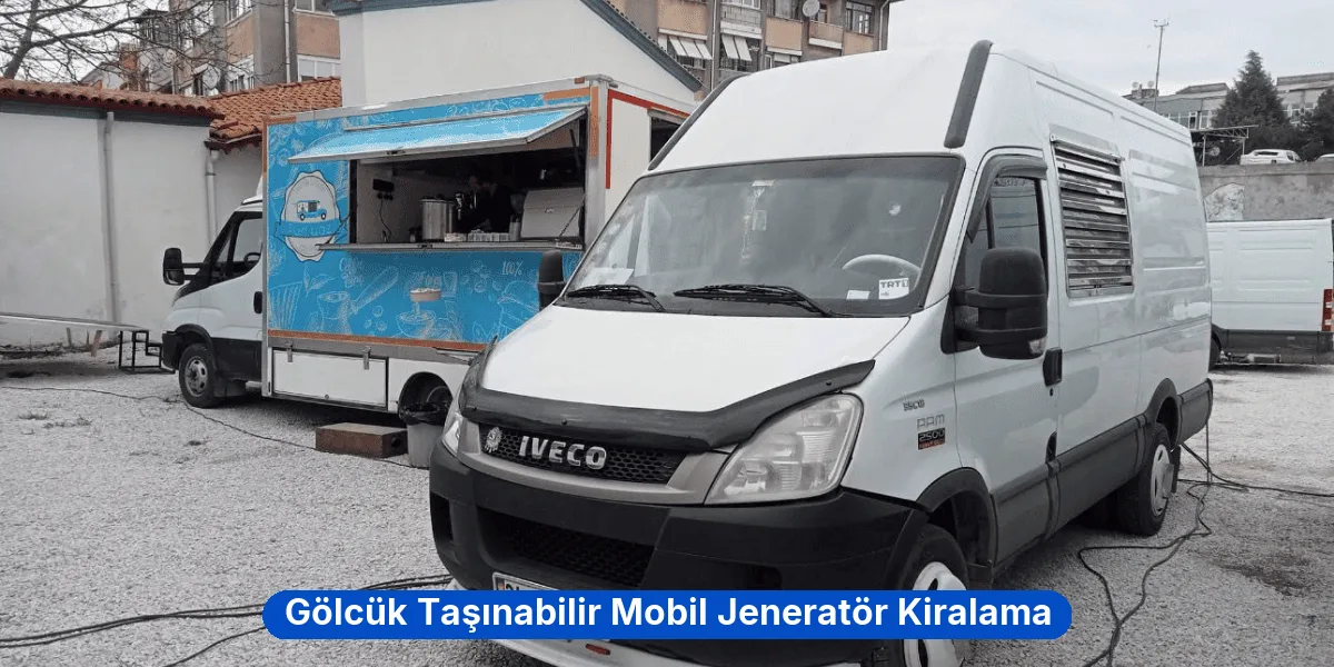 Gölcük Taşınabilir Mobil Jeneratör Kiralama